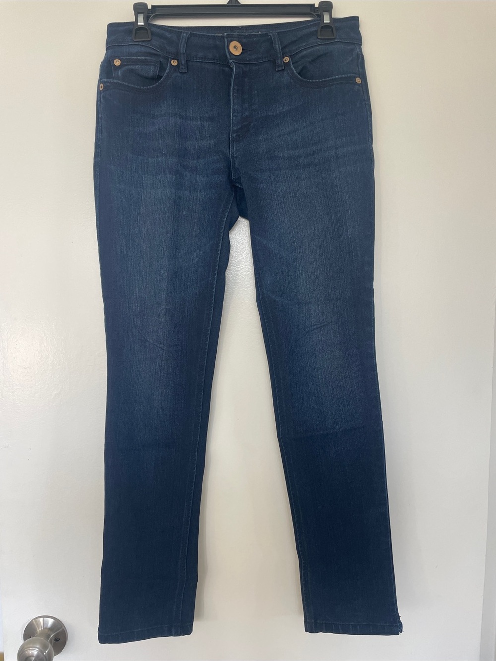 DL1961 Dark Blue Straight Leg Jeans